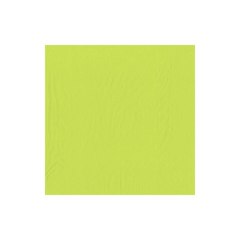 PAPSTAR Napkins 2-Ply 40 x 40 cm / Light Green