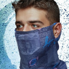 Korean-made Earloop Sports Multi-Cooling Face Mask Balaclava / 국산 귀걸이형 스포츠 멀티 쿨 안면 마스크 바라클라바