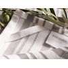 KAF Home Set of 6 Pantry Towels, Drizzle & White,