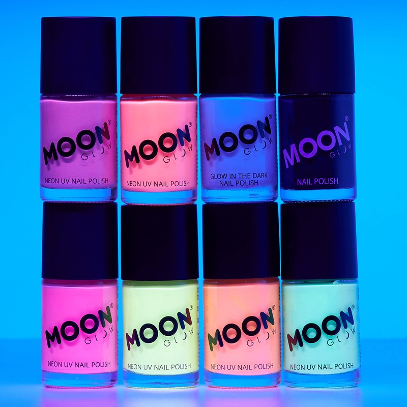 UV Neon Pastel Coral Nail Polish Makeup