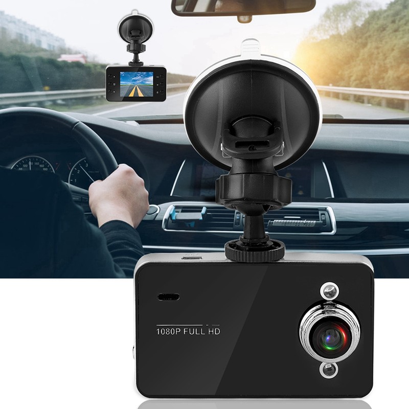 K6000 2.7 Inch HD 1080P Car Video Camera Driving Recorder