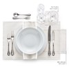 MYdrap Linen Cocktail Napkin, 4.5 x 4.5-Inch, 50-Units Per Roll,
