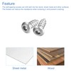 QUARKZMAN M3 x 8mm 304 Stainless Steel Hex Self Drilling