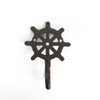 Dragimex Cast Iron Steering Wheel Coat Hook