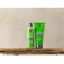 Urtekram Shampoo - Aloe Vera - Normales Haar - 250 ml, Vegan, Biologisch, Feuchtigkeitsspendend, Natürlichen Ursprungs