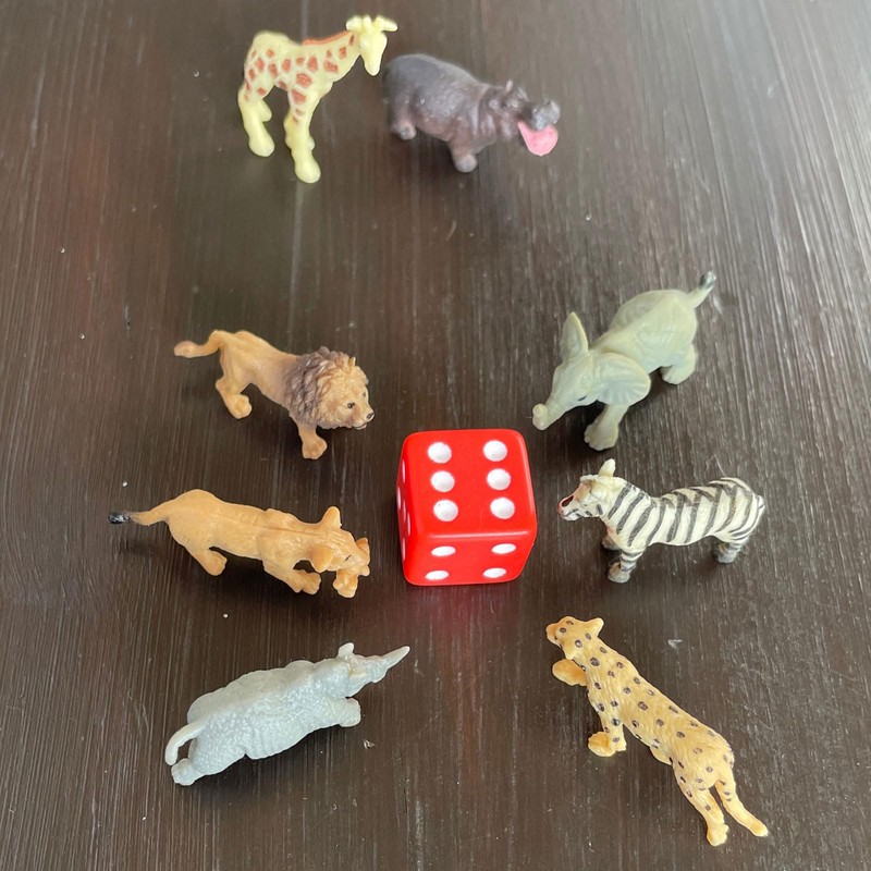 Safari Ltd. Good Luck Minis Savanna Fun Pack - 8