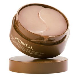 MEDIHEAL 95% Retinol & Collagen Under Eye Patches, Wrinkle Care (60 Count) | with Retinol Liposome, Collagen | 4-Zone Firming Care for Eyes & Smile Lines | 0.00 Irritation | Korean Hydrogel Patches