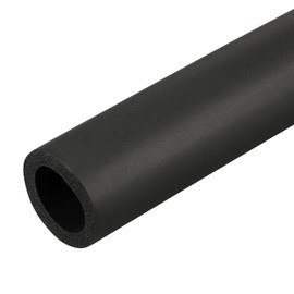 sourcing map Pipe Insulation Foam Tube Lagging Insulation Pipe 23mm ID 33mm OD 6.6ft Heat Preservation for Handle Grip Support