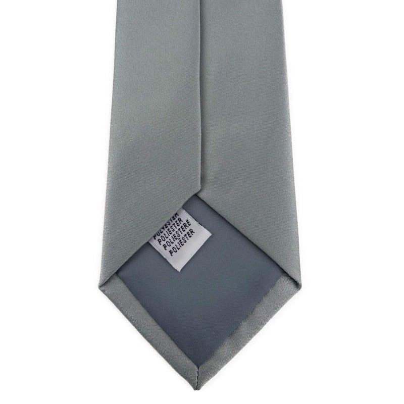 TigerTie Designer Security Safety Tie Plain Pre-tied with Elastic Band,