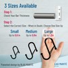 Blau Marité 6-Pack Metal S Hooks for Hanging – Heavy-Duty