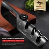 Knife Sharpener, 6 Adjustable Sharpening Angle, Coarse & Fine Knife