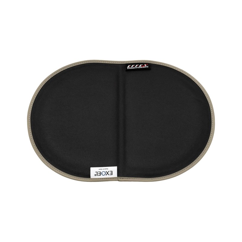 EFFEX EHZ2129BR GEL-ZAB PUNI, Portable Cushion, EXGEL Mini Puni, Mocha,