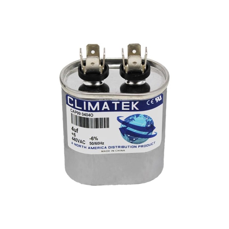 43-20847-44 - ClimaTek Upgraded 4 uf MFD Oval 370/440 Volt