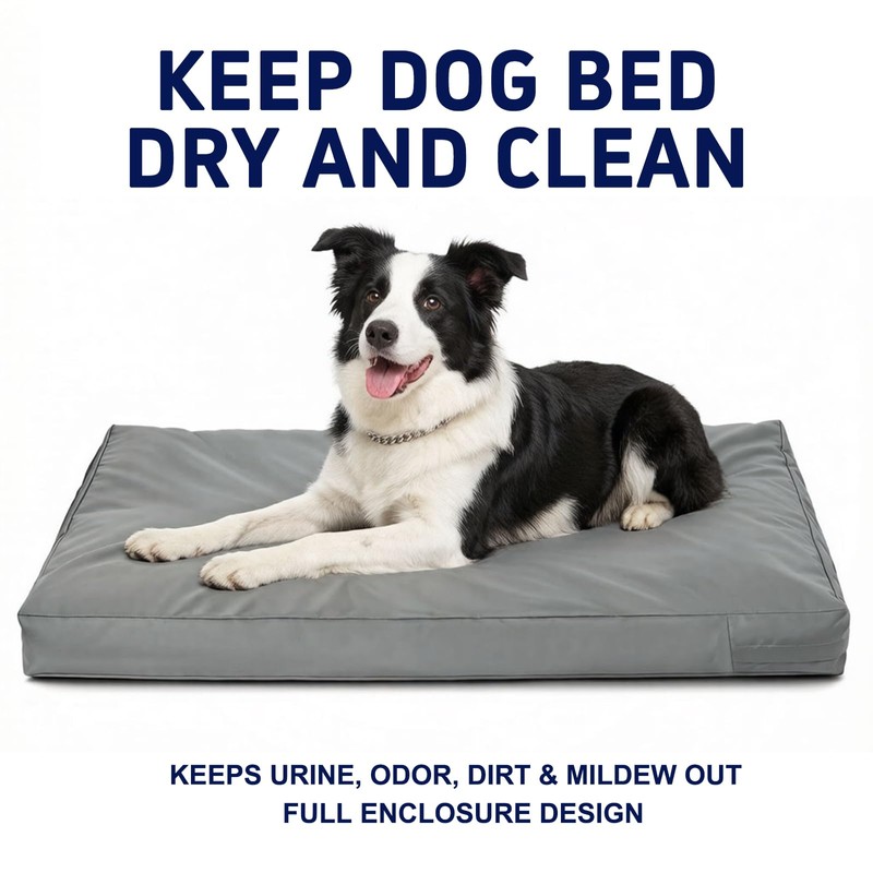 Waterproof Dog Bed Covers Replacement Washable,Pet Hair Resistant Bedding Cover