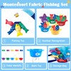Cmiolacuna Montessori Fabric Fishing Toy for 1 Year Old Boys