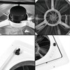 Starvent 11" RV Roof Vent Fan 6-Speed-Reversible (White 11")