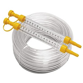 TOPEX Spirit Level with Hose - Hose Scale with Hose - Hose Spirit Level Hose Spirit Level Made of High-Quality Plastic, Makes Levelling the Points Easier - 20 m