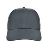 Lids Blank Crossover Dad Adjustable Strapback Hat, Charcoal, One Size