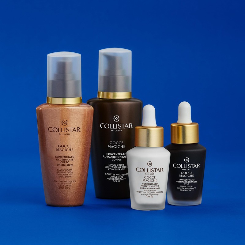 Collistar Gocce Magiche Viso, Autoabbronzante Concentrato Meno di 1 h,