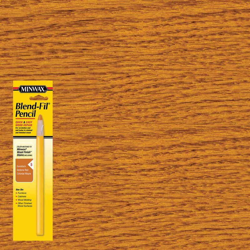 Minwax 110056666 N0 5 Blend-Fil Wood Repair Stain Pencil, Colonial