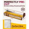 Katbite Pop Up Aluminum Foil Sheets, 250 Count Tin Foil,