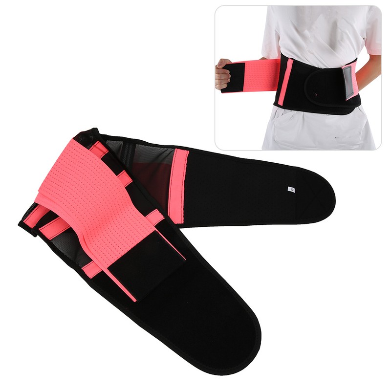 Breathable Mesh Support Exercise Belt Fitness Waist Training Gym for