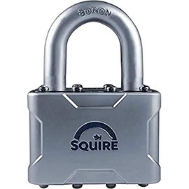 Henry Squire Diecast Body Padlock with Boron Shackle, 48 mm (Length), Blue