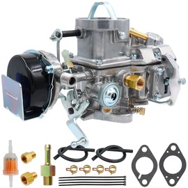 NENKUTEN Autolite 1100 1 Barrel Carburetor Straight 6 Cylinder 170/200 CID Engines for 1963-1969 Ford Mustang Falcon Ranchero Club Wagon Mercury Comet Country Sedan, with Automatic Choke, Gaskets