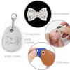 Rayslesan Key Fob Cover with Leather Holder Compatible with Airtag/RFID,Compatible