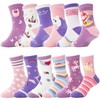 Baby Girls Toddlers Socks Grips Anti Slip Non Skid Fun