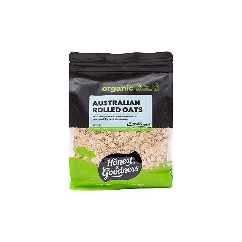 Honest to Goodness Organic Australian Rolled Oats 700 g