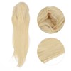 Women Long Blonde Wig with Bangs Synthetic Secure Fit Heat