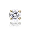 Lavari - 14K Yellow Gold 2mm White Cubic Zirconium Nose