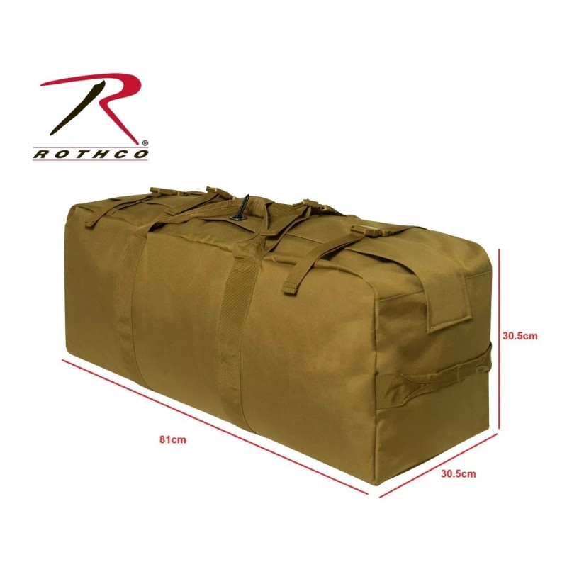 Rothco Mochila Costal Saco Tipo Aviador Rothco Coyote Cafe