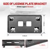 RED WOLF Front License Plate Bracket Fit for 2021-2023 Ford
