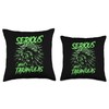 Serious About Tarantulas Pet Spider Owner Throw Pillow