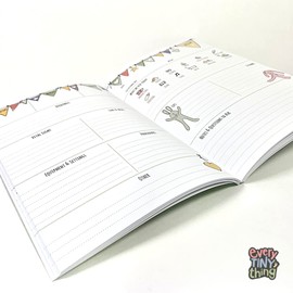 "Our NICU Journey" [Hardcover] - The Daily Tracking Journal for NICU Babies - Ideal for All Babies in The Hospital - Perfect for Preemies