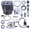 Fit Husqvarna 55 50 51 Chainsaw 503609171 46mm Cylinder Piston