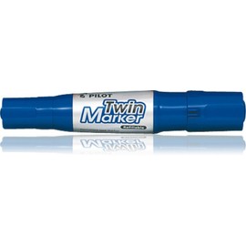 Pilot Twin Marker Jumbo, Blue Marker – Markers (Blue, Blue)
