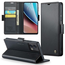 Phernykas for Moto G Stylus 5G 2023 Case Wallet Case with Card Holder, Kickstand RFID Blocking Magnetic Closure Shockproof Protective PU Leather Case for Moto G 5G 2023 Case Flip Case Wallet - Black