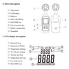 MT‑915 Mini Digital Anemometer LCD Handheld Wind Speed Gauge Meter
