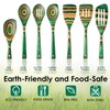 Wooden Spoons for Cooking, 7 Pcs Pakkawood Wooden Kitchen Cooking