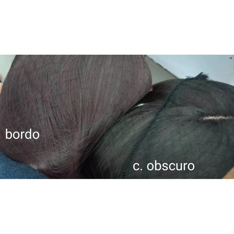 Waostar Fleco Peluquín Largo Topper Cabello Doble Clip Coronilla