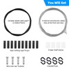 EclipseGuard Shift Cable Set, Universal Bicycle Shift Cable, Steel Shift