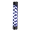 AngelcityCC Barber Pole Black White LED Light, 34 in Traditional