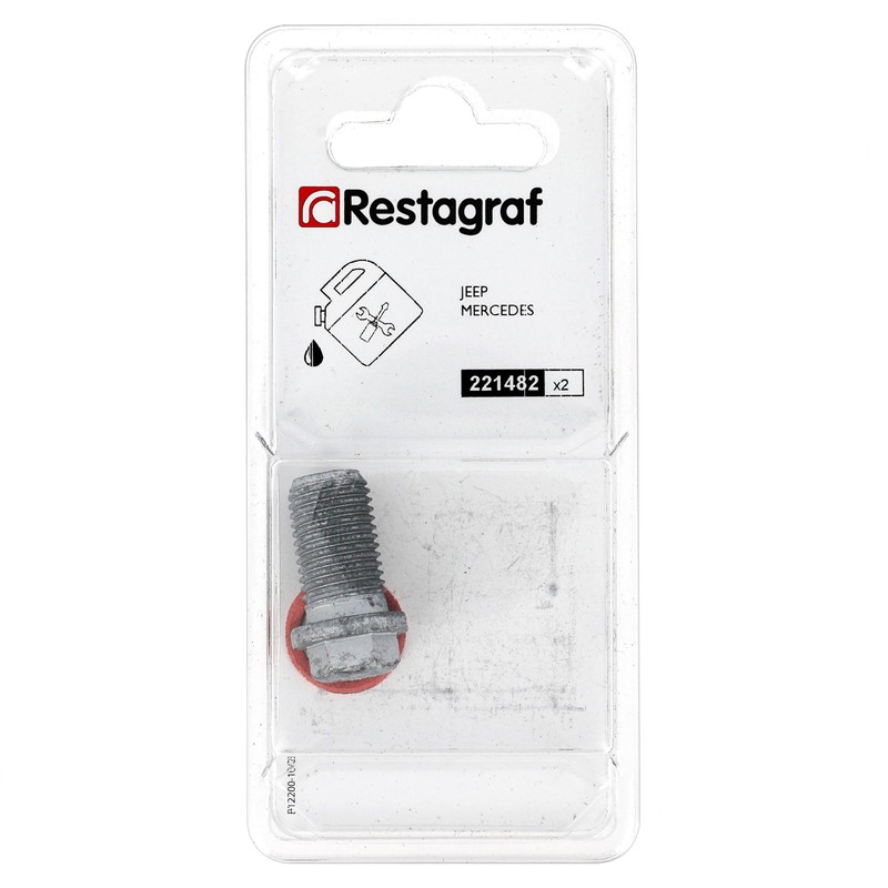 RESTAGRAF Oil Pan Locking Screw 221482 190 (W201) 1.5 mm