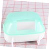 BESPORTBLE Small Pet Bath Room House for Hamster Chinchilla Plastic