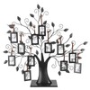 Metal Family Tree with Hanging Picture Photo Frames Photos Display