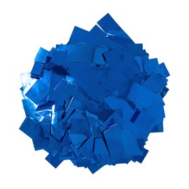 Ultimate Confetti Shiny Blue Metallic Bulk Confetti Bag, Includes 1 Pound Bag Confetti | Great for Celebrations, Weddings, Confetti Party, Fiesta Confetti, 2022 Graduation, & More
