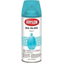 Sea Glass Spray Paint, 12 Ounce (Aqua)